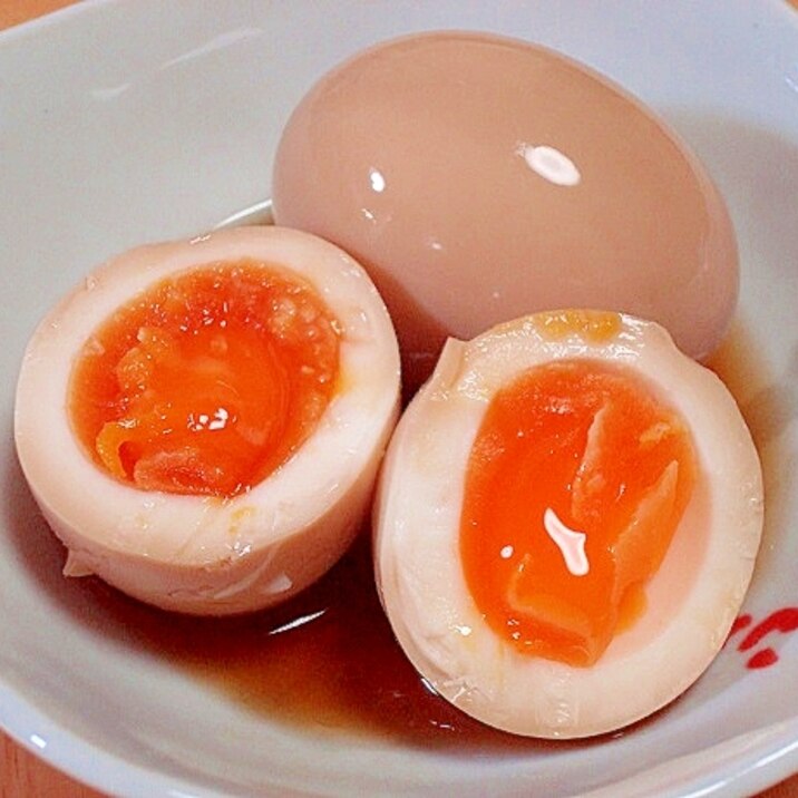 麺つゆで味付け卵